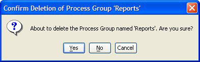 Delete Process Group
