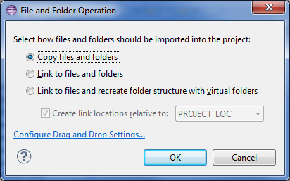 File and Folder Operation dialog